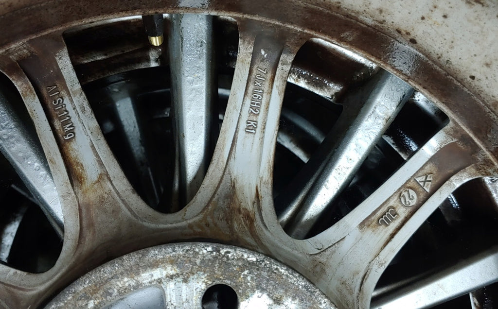 1x Alufelge 16 Zoll 7.0" 5x112 KBA49385 Audi I Rim Wheel FEL7142855342wb