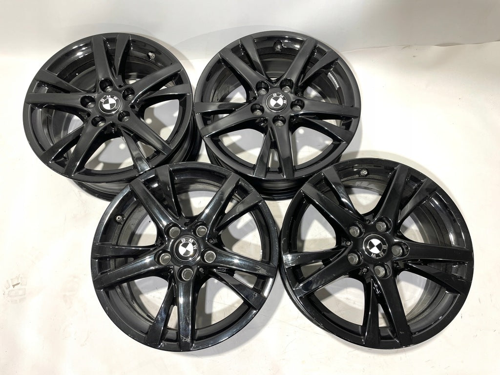 4x Alufelge 16 Zoll 7.0" 5x112 52ET Glanz Silber 6855082 BMW 2 F45 F46 Rim Wheel FEL3852696840uw