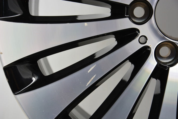 1x Alufelge 18 Zoll 9.0" 5x112 53ET Glanz Schwarz A2134014800 Mercedes-Benz FEL4203063022jv