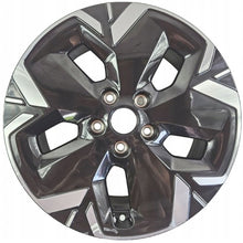 Laden Sie das Bild in den Galerie-Viewer, 1x Alufelge 17 Zoll 7.0" 5x114.3 52ET Schwarz 52910AO000 Kia Carens Rim Wheel FEL4712482827eu