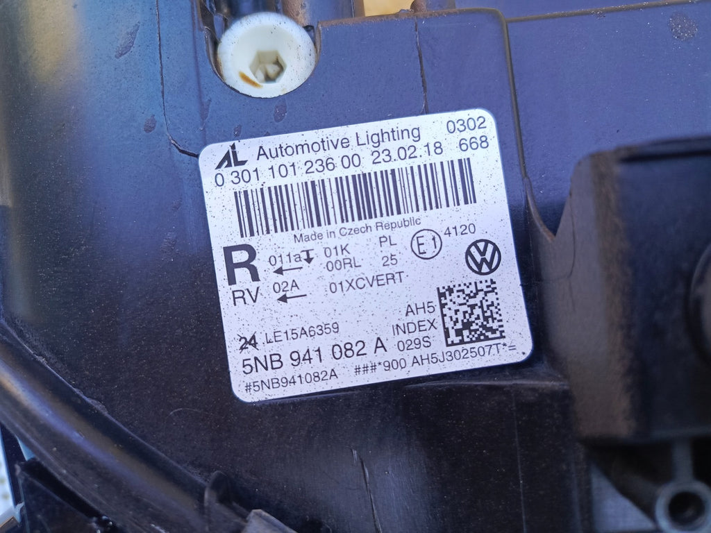 Frontscheinwerfer VW Tiguan 5NB941082A Full LED Rechts Scheinwerfer Headlight