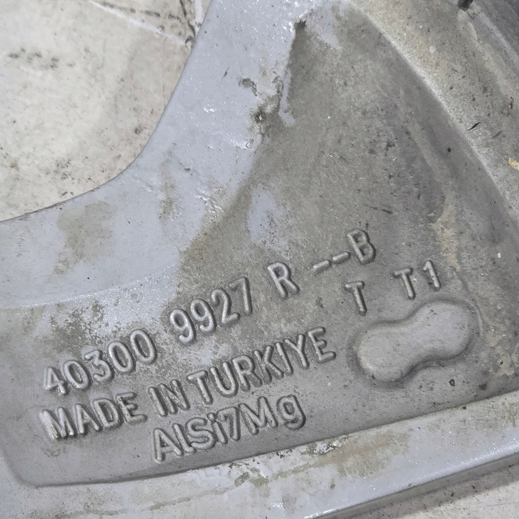 1x Alufelge 16 Zoll 6.5" 4x100 44ET 403009007R Renault Clio Iv Rim Wheel