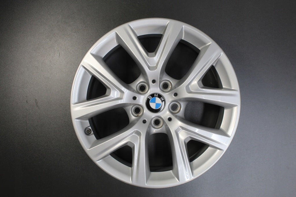 4x Alufelge 17 Zoll 6.5" 5x112 39ET Glanz Silber 6856076 BMW F39 X1 F48 FEL7055351785ku