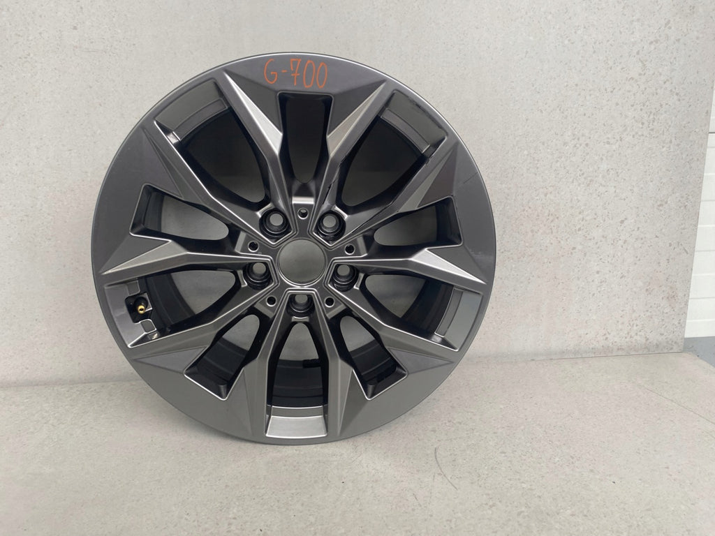 1x Alufelge 17 Zoll 7.5" 5x112 53ET BMW 1 Rim Wheel FEL5682450293ok