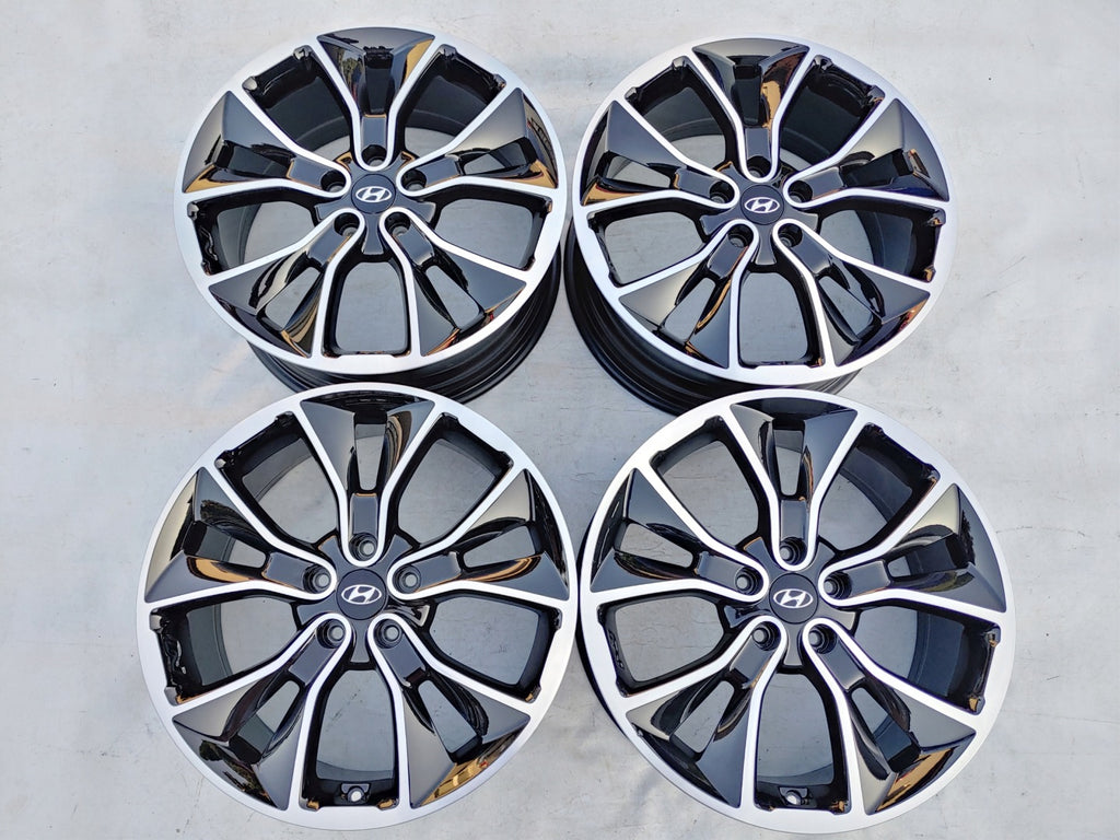 4x Alufelge 19 Zoll 8.0" 5x114.3 55ET Glanz Silber 52910-S0100 Hyundai Tucson FEL3384404965ax