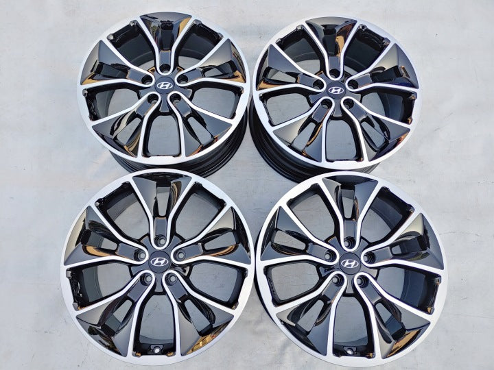 4x Alufelge 19 Zoll 8.0" 5x114.3 55ET Glanz Silber 52910-S0100 Hyundai Tucson FEL3384404965ax