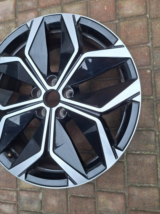 1x Alufelge 20 Zoll 6.5" 5x114.3 33ET Glanz Schwarz 403005730R Renault Scenic FEL1755528081ic