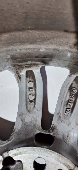 1x Alufelge 17 Zoll 7.0" 5x112 48 5ET A2054010200 Mercedes-Benz W205 A205 FEL8902980458gg