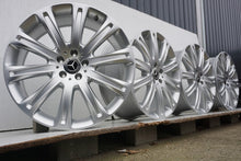 Laden Sie das Bild in den Galerie-Viewer, 4x Alufelge 20 Zoll 8.5" 5x112 29ET Glanz Silber A2924010300 Mercedes-Benz Gle FEL3187060872gv