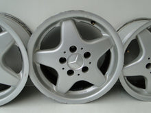 Load image into Gallery viewer, 4x Alufelge 15 Zoll 7.0&quot; 5x112 35ET Silber Mercedes-Benz Rim Wheel