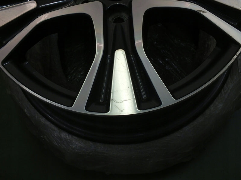 1x Alufelge 17 Zoll 7.0" 5x114.3 39ET Glanz Graphit PZ49M-X0670- Mg Rav