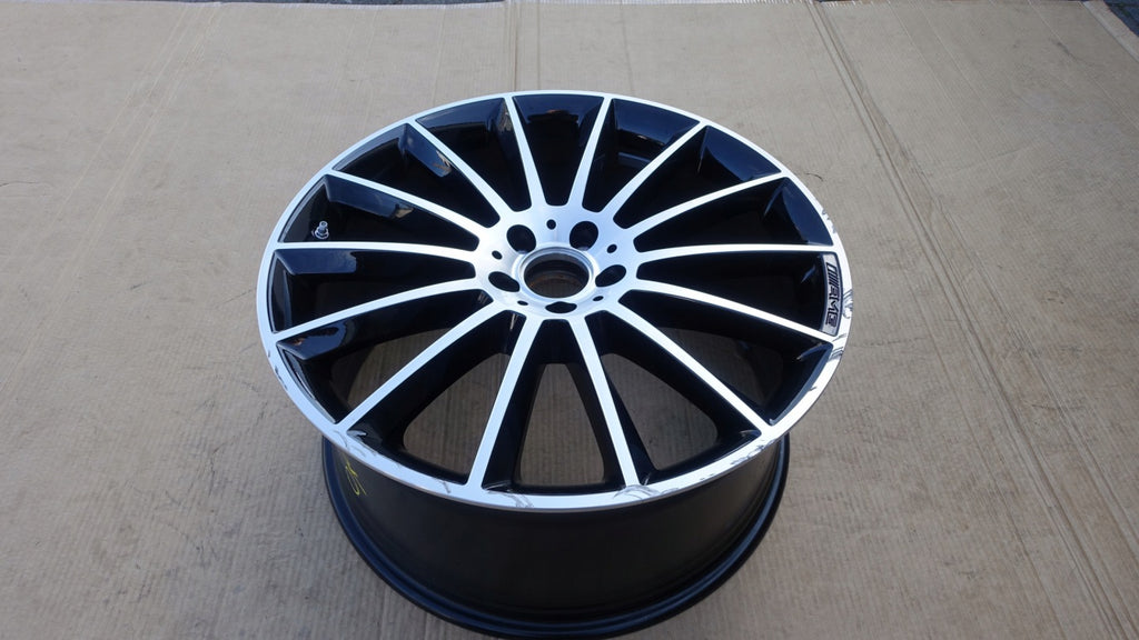 1x Alufelge 21 Zoll 10.0" 5x112 54ET Glanz Graphit A1674013400 Mercedes-Benz Gle FEL5321910183dn