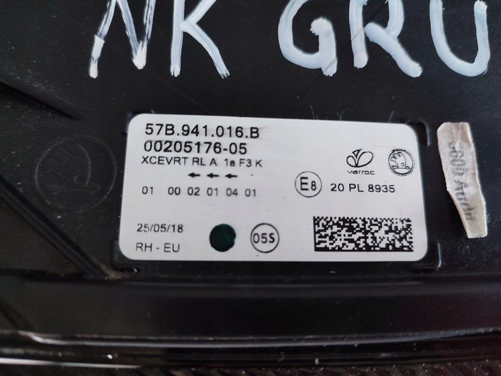 Frontscheinwerfer Skoda Karoq 57B941016B Full LED Rechts Scheinwerfer Headlight SCH5003086266hw