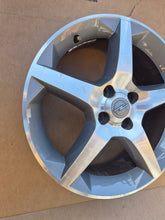 Load image into Gallery viewer, 1x Alufelge 17 Zoll 6.5" 4x100 41ET Glanz Grau 13231495 Mg Tigra Rim Wheel FEL7612253093zo