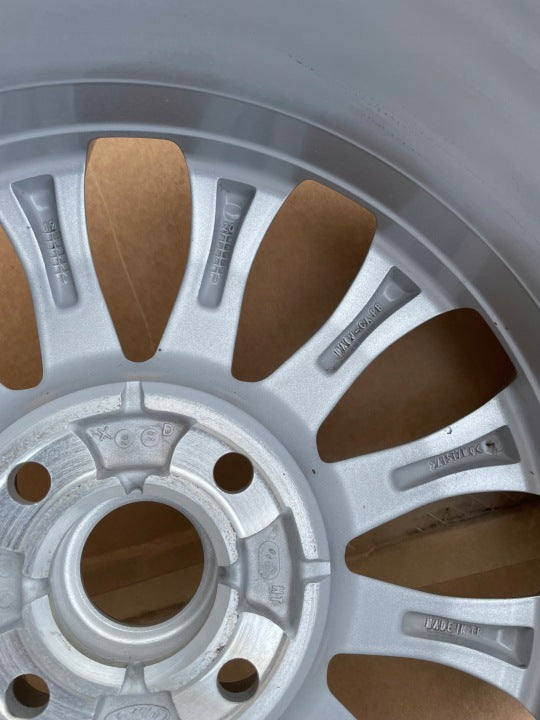 1x Alufelge 16 Zoll 6.5" 4x108 47 5ET Glanz Schwarz DA6J-AB Ford Fiesta I FEL3640595408ih