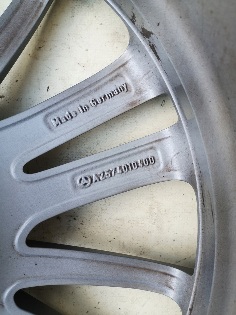 1x Alufelge 19 Zoll 9.0" 5x112 33ET Matt A2574010400 Mercedes-Benz Gls Rim Wheel FEL9188382501ot