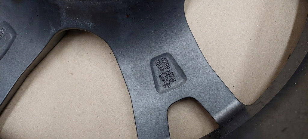 1x Alufelge 20 Zoll 9.0" 5x114.3 40 5ET Matt Schwarz 670044701 Maserati Levante