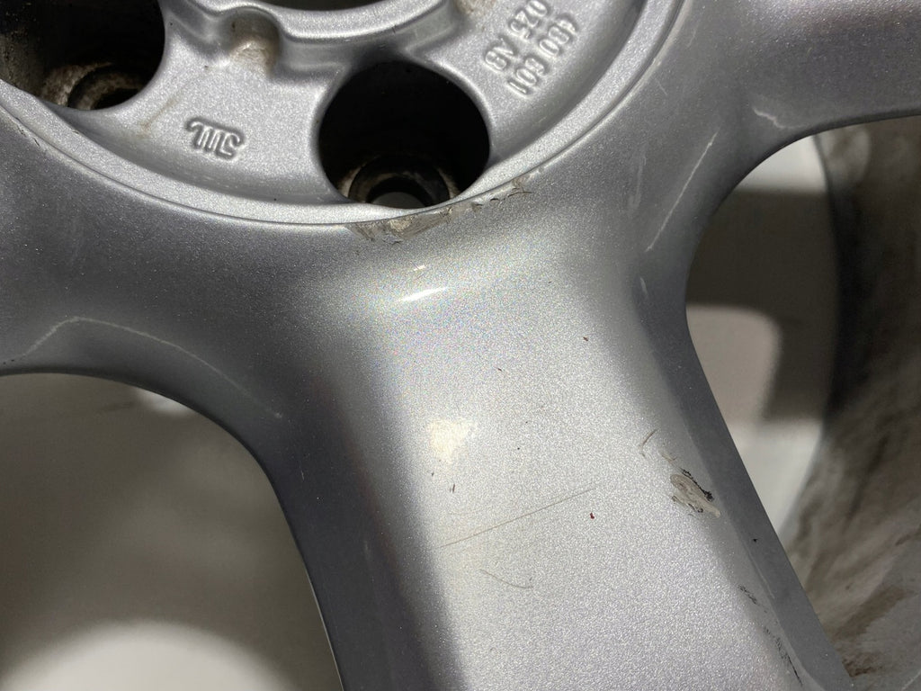 1x Alufelge 17 Zoll 7.5" 5x112 45ET Glanz Silber 4B0601025 Audi A6 Rim Wheel