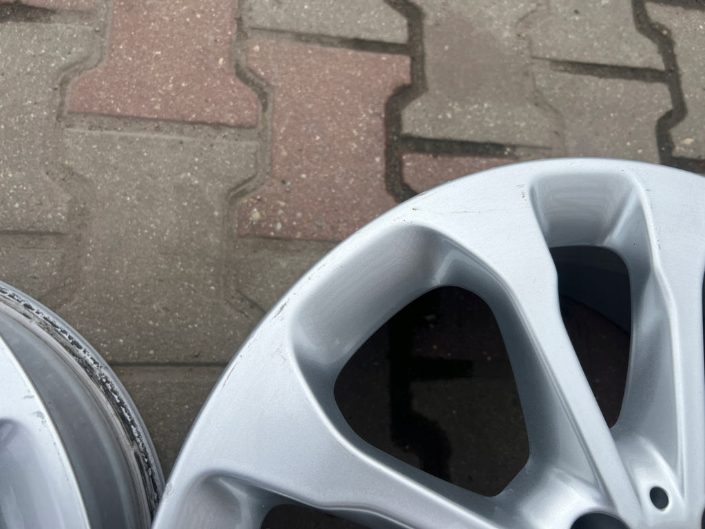 4x Alufelge 17 Zoll 6.5" 5x112 Glanz Silber A156401170 Mercedes-Benz Gla FEL9270532537dg