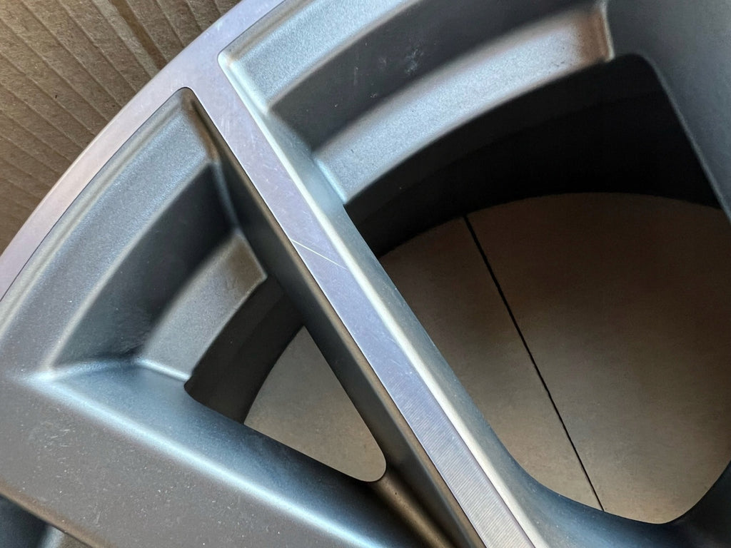 1x Alufelge 19 Zoll 8.0" 5x112 40ET Graphit 8W0601025DH Audi A4 B9 Rim Wheel FEL5341633770ej