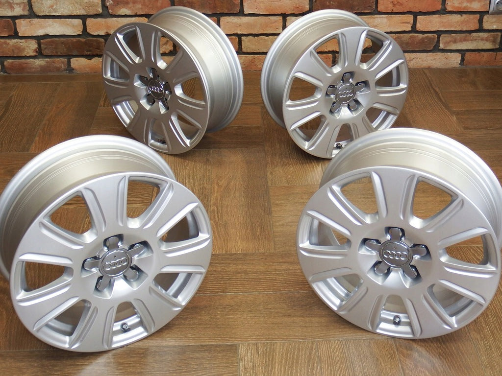 4x Alufelge 16 Zoll 6.5" 5x112 33ET Glanz Silber 8U0601025Q Audi Q3 Rim Wheel FEL9277473702ke