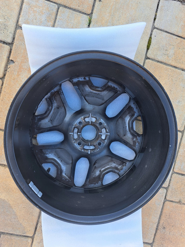 1x Alufelge 17 Zoll 6.5" 4x100 Renault Captur Rim Wheel FEL3708951112qs