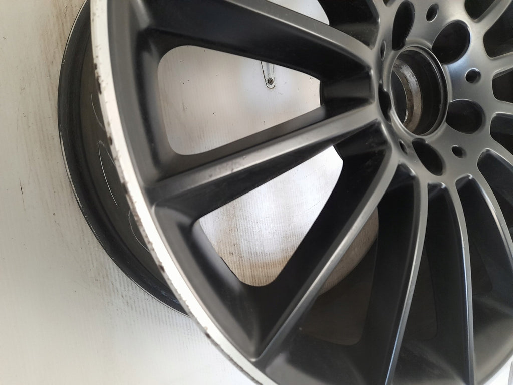 1x Alufelge 19 Zoll 8.5" 5x112 52 5ET Glanz Schwarz A1184010300 Mercedes-Benz FEL7555701719km