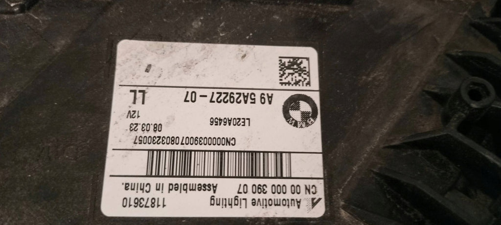 Frontscheinwerfer BMW X3 G01 G02 11873610 5A29227-07 Rechts Headlight SCH3064130417cc