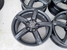 Load image into Gallery viewer, 4x Alufelge 16 Zoll 6.5" 5x112 46ET Silber 5G0601025 VW Golf VIII Touran Caddy FEL4553015513ke