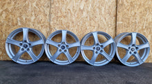 Laden Sie das Bild in den Galerie-Viewer, 4x Alufelge 17 Zoll 6.5" 5x112 41ET Glanz Silber KBA50398 Audi I Rim Wheel FEL7658214849qm