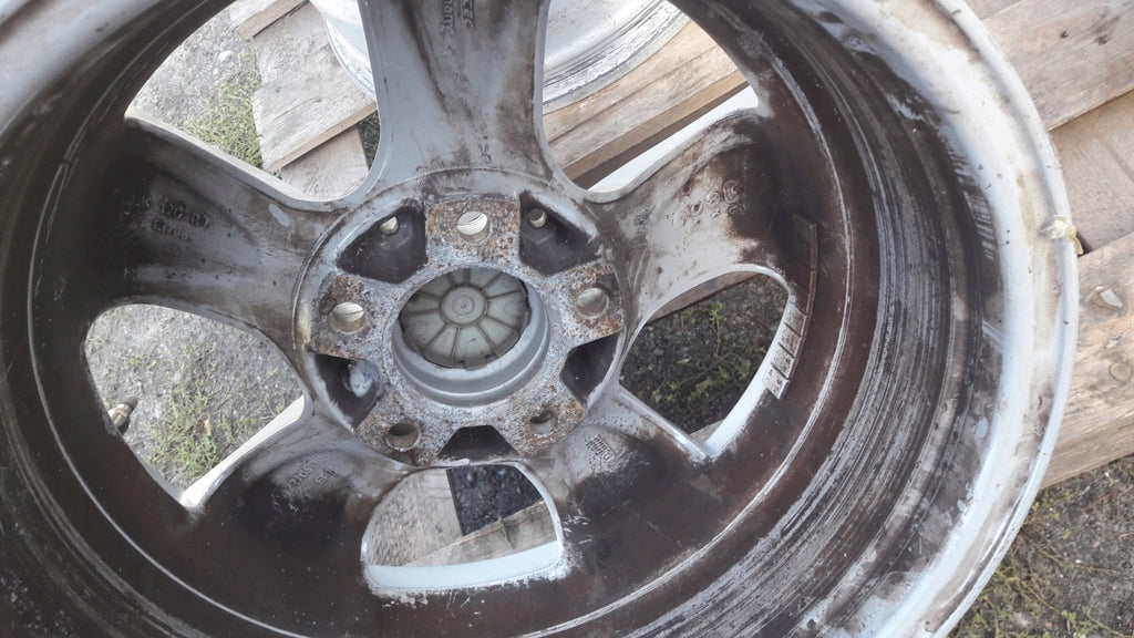 1x Alufelge 16 Zoll 7.0" 5x120 1ET Glanz Silber KBA47013 BMW E60 Rim Wheel FEL8212206628cm