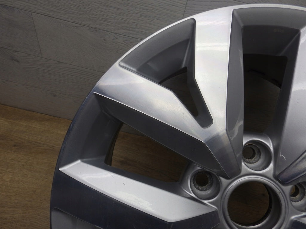 1x Alufelge 16 Zoll 6.5" 5x112 48ET Glanz Silber 5TA601025A VW Tiguan Touran FEL6335721442fu