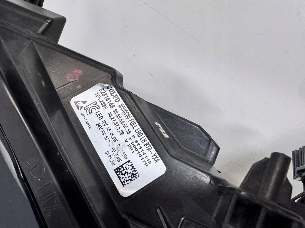 Frontscheinwerfer Volvo V60 II 32314148 Full LED Links Scheinwerfer Headlight SCH4045217966wo