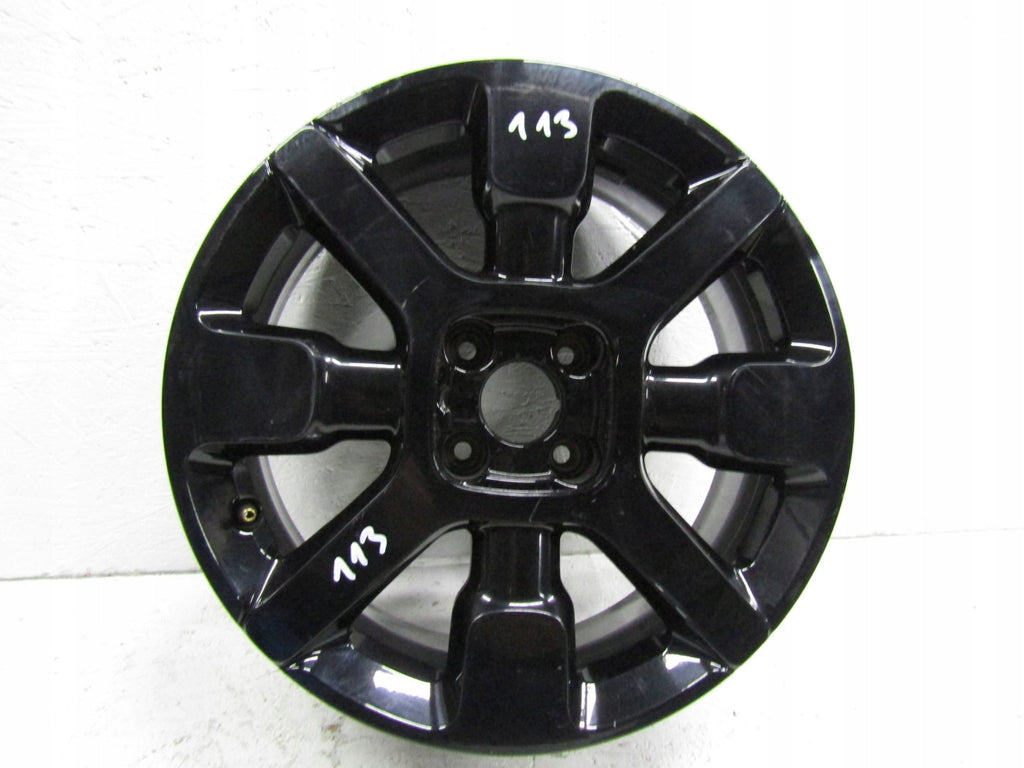 1x Alufelge 17 Zoll 6.5" 4x108 19ET Glanz Schwarz 9800494077 Citroën C4 Cactus FEL8007744319gt