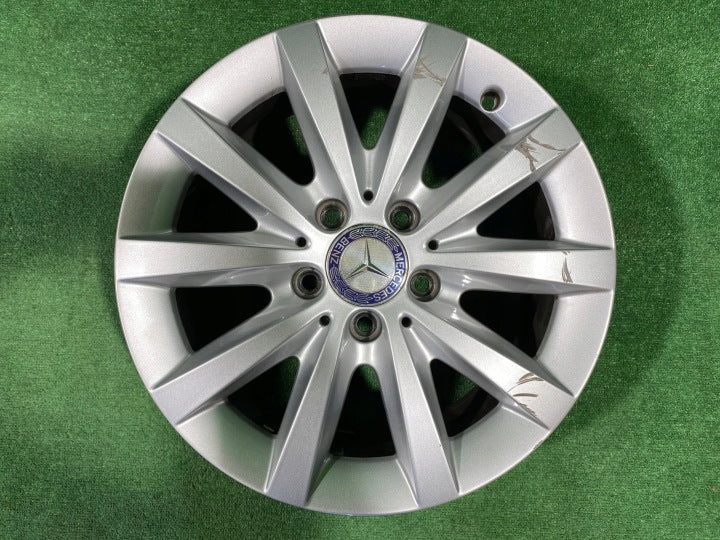 1x Alufelge 16 Zoll 6.5" 5x112 49ET A2464010500 Mercedes-Benz W246 W242 FEL7961538541xv