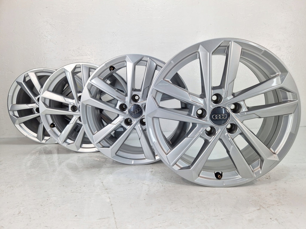 4x Alufelge 17 Zoll 6.5" 5x112 43ET Glanz Silber 8Y0601025L Audi Rim Wheel FEL8848203056br