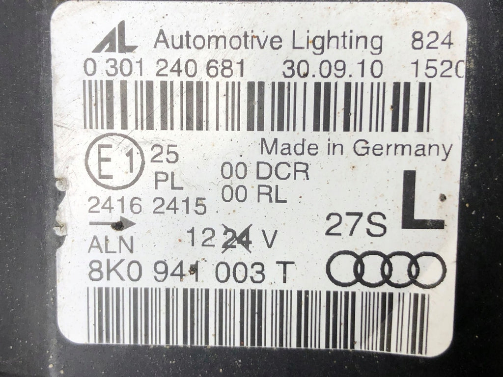 Frontscheinwerfer Audi A4 8K0941003T Links Scheinwerfer Headlight SCH1619194388vp