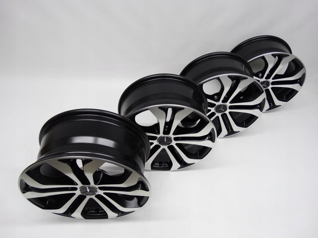 4x Alufelge 17 Zoll 7.5" 5x112 36ET A2534010600 Mercedes-Benz Glc X253 Rim Wheel FEL2529323734dr