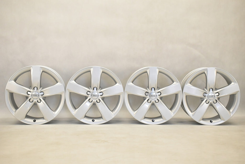 4x Alufelge 18 Zoll 7.5" 5x112 37ET Glanz Silber 4G0601025M Audi A6 C7 Rim Wheel FEL2416761247uo