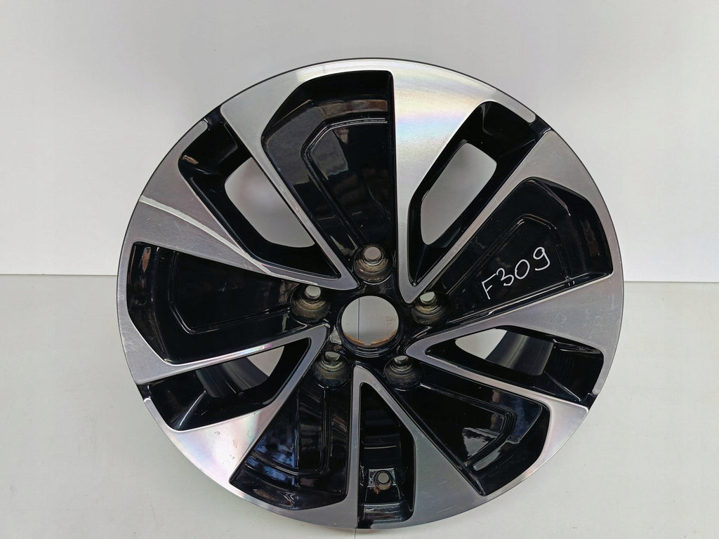 1x Alufelge 16 Zoll 6.5" 5x114.3 50ET Glanz Schwarz 52910-CR100 Kia Xceed FEL9763405666pr