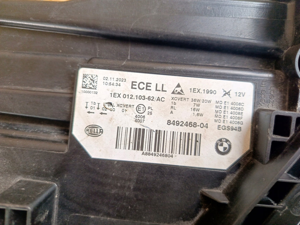 Frontscheinwerfer BMW 3 012103-62 Full LED Rechts Scheinwerfer Headlight SCH9195048346wv