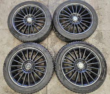 Laden Sie das Bild in den Galerie-Viewer, 4x Alufelge 17 Zoll 7.0" 5x112 48ET Matt Schwarz Audi Rim Wheel FEL6874989638lg