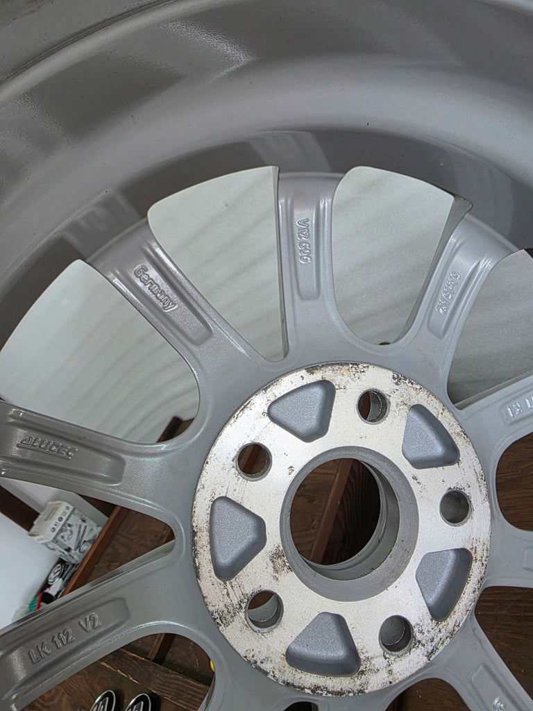 1x Alufelge 16 Zoll 6.0" 5x112 50ET Glanz Silber V12606 Seat Altea Golf I Jetta FEL2343982219dg