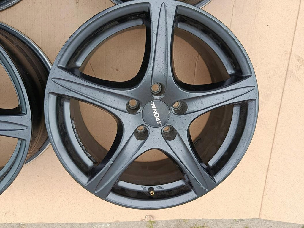 4x Alufelge 17 Zoll 8.0" 5x112 42ET Schwarz 56R7805 Audi Rim Wheel FEL4815575201cq