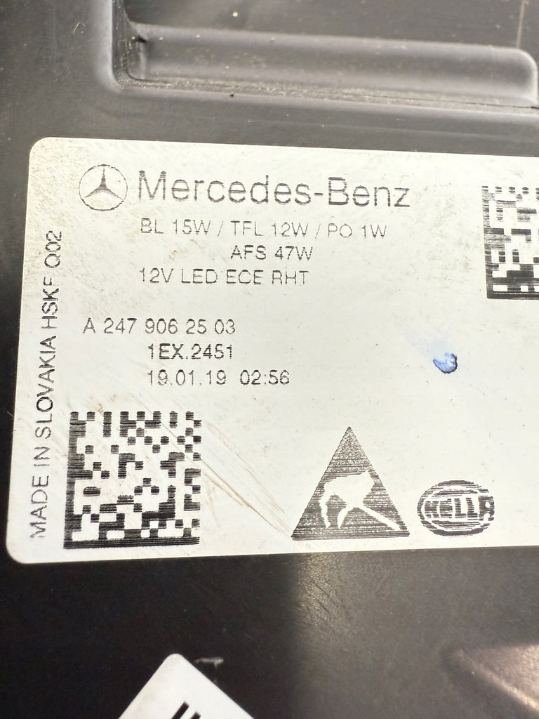 Frontscheinwerfer Mercedes-Benz A2479062503 Full LED FALSE Headlight SCH5196424911ez
