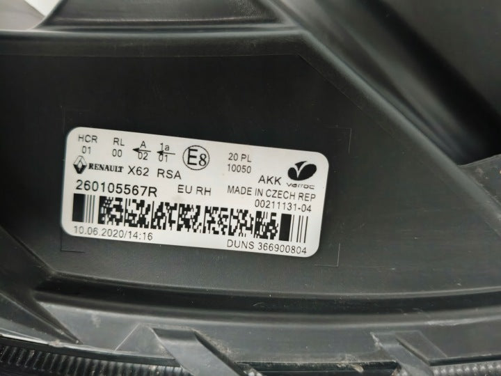 Frontscheinwerfer Renault Master I 260105567R LED Rechts Scheinwerfer Headlight SCH1331067712nm