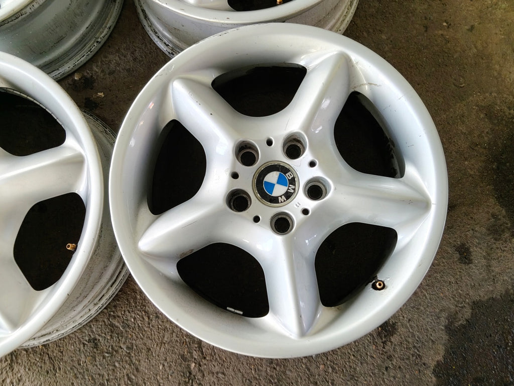 4x Alufelge 17 Zoll 7.5" 5x120 40ET Glanz Silber 1096159-13 BMW Rim Wheel FEL5679292514rv