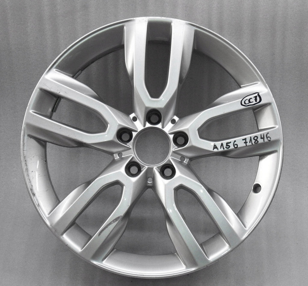 1x Alufelge 18 Zoll 7.0" 5x112 46ET Silber A1564010200 Mercedes-Benz Gla H247 FEL5066860305xf