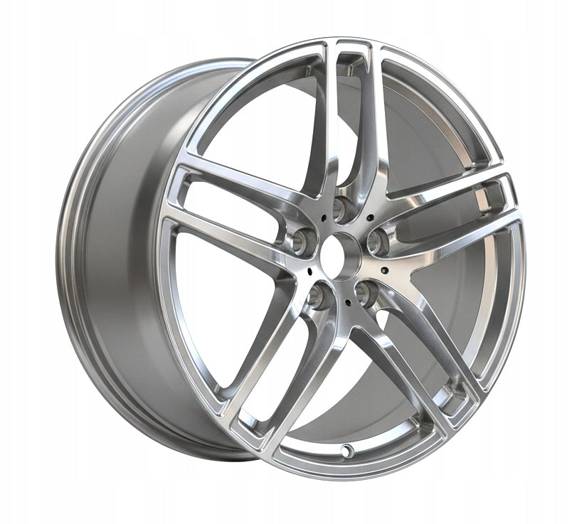 1x Alufelge 20 Zoll 10.5" 5x114.3 Glanz Silber Alfa Romeo Rim Wheel FEL8580611592ax