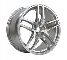 Load image into Gallery viewer, 1x Alufelge 20 Zoll 10.5" 5x114.3 Glanz Silber Alfa Romeo Rim Wheel FEL8580611592ax